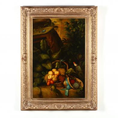 g-stewart-american-20th21st-century-still-life-with-birds-and-fruit