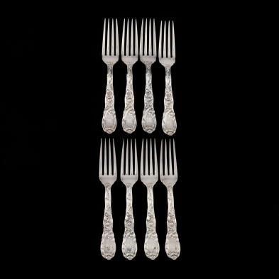 a-set-of-8-tiffany-co-chrysanthemum-sterling-silver-forks