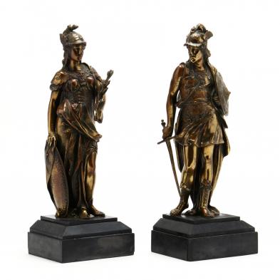 a-pair-of-grand-tour-bronzes-of-ares-and-athena