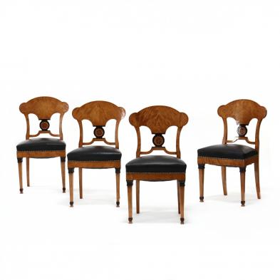 set-of-four-inlaid-biedermeier-side-chairs
