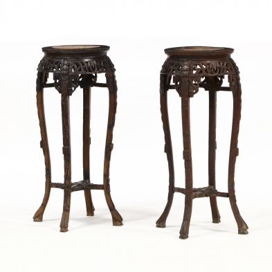 pair-of-chinese-marble-top-stands