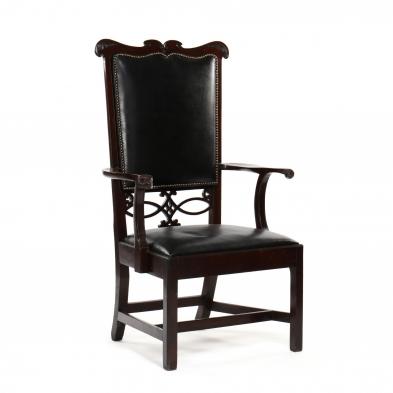 southern-carved-mahogany-ceremonial-armchair