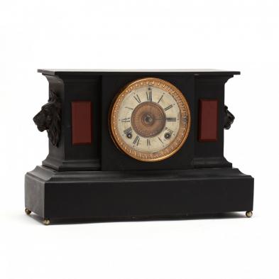 ansonia-sheet-iron-mantel-clock