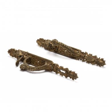 pair-of-ornate-cast-brass-door-latches