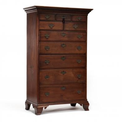virginia-chippendale-walnut-tall-chest-of-drawers