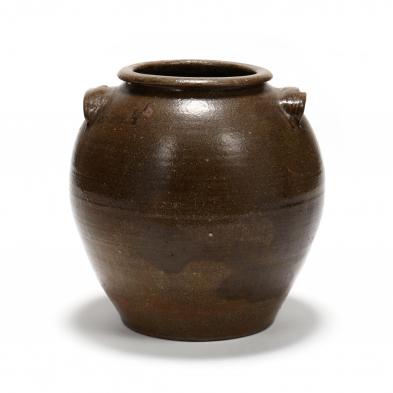 western-nc-pottery-daniel-seagle-lincoln-county-1805-1867-ten-gallon-jar