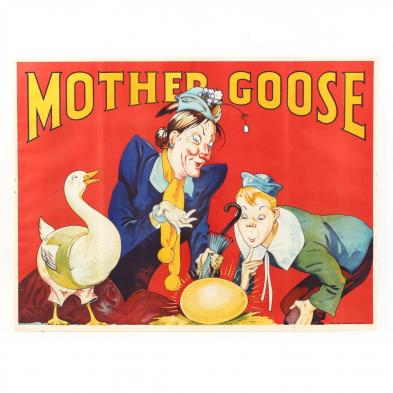 a-vintage-1930s-mother-goose-pantomime-poster