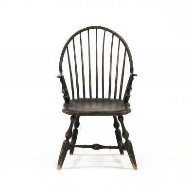 an-american-painted-continuous-arm-windsor-chair