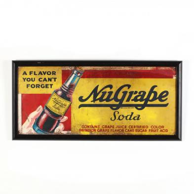 vintage-framed-nugrape-tin-sign