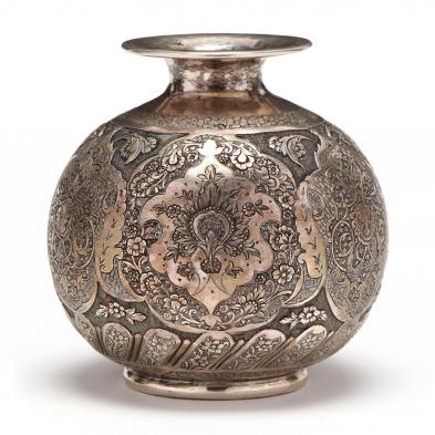 persian-silver-vase