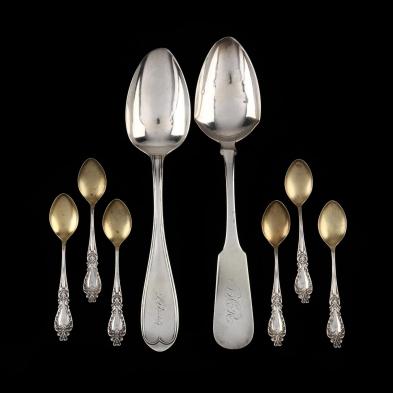 eight-sterling-silver-coin-silver-spoons