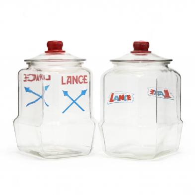 two-vintage-eight-sided-lance-jars