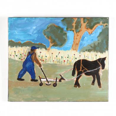 a-folk-art-painting-by-robert-rogers-i-plow-man-i