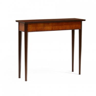robert-wagner-nc-maple-and-walnut-console-table