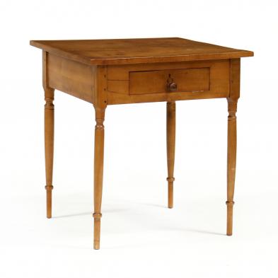 southern-sheraton-cherry-one-drawer-work-table