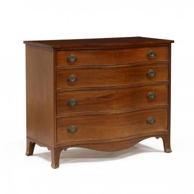 federal-style-serpentine-inlaid-mahogany-chest-of-drawers