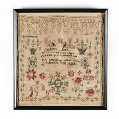 framed-antique-needlework