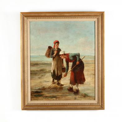 dutch-school-19th-century-two-clam-diggers