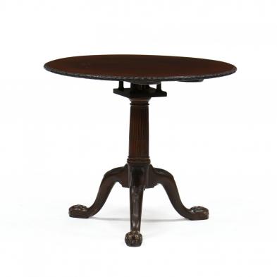 chippendale-style-carved-mahogany-tilt-top-tea-table