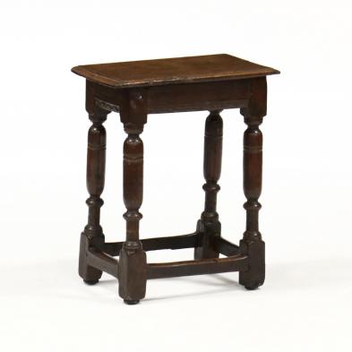 william-and-mary-carved-oak-joint-stool