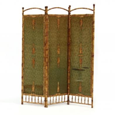 antique-burnt-bamboo-floor-screen