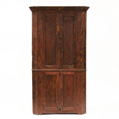 american-chippendale-painted-corner-cupboard