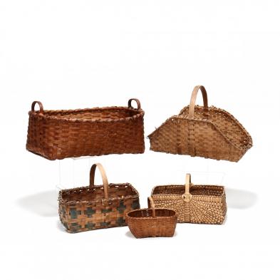 five-antique-baskets