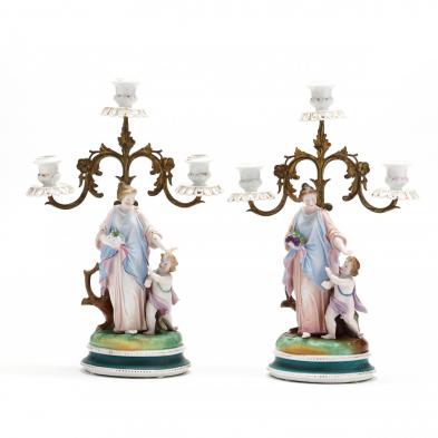 pair-of-porcelain-and-brass-figural-girandoles