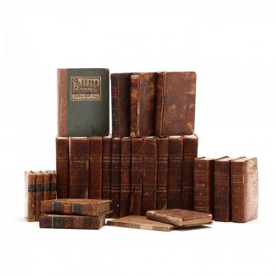 group-of-26-leatherbound-antique-books