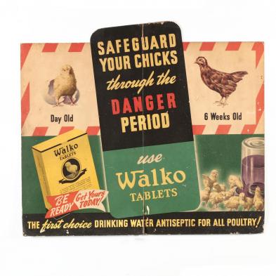 vintage-walko-tablets-cardboard-sign
