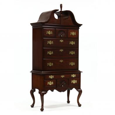 henkel-harris-queen-anne-style-mahogany-highboy