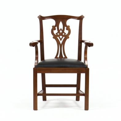 henkel-harris-chippendale-style-captain-s-chair