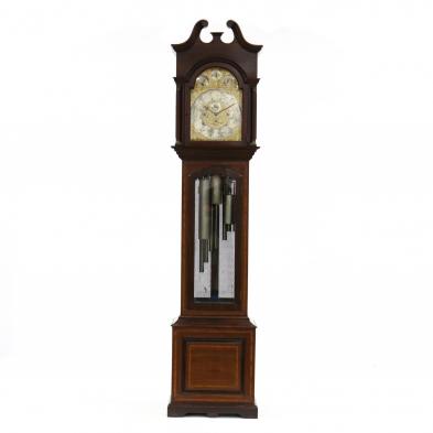 antique-nine-tube-tall-case-clock