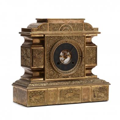 new-haven-clock-co-aesthetic-period-cast-brass-mantel-clock