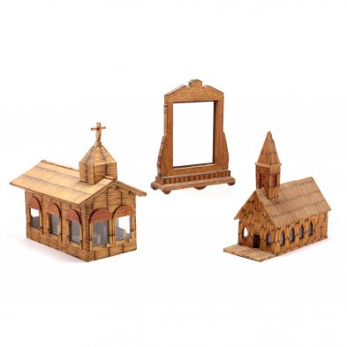 two-matchstick-churches-and-a-frame