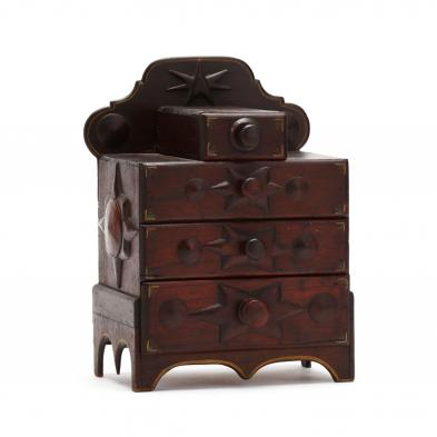 folk-art-miniature-chest-of-drawers