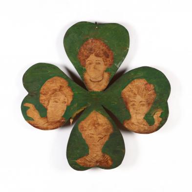 an-antique-pyrography-four-leaf-clover