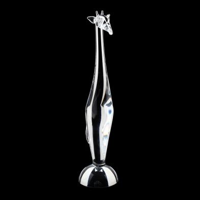 steuben-modernist-crystal-giraffe