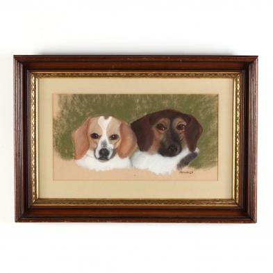 a-vintage-pastel-portrait-of-two-beloved-beagles