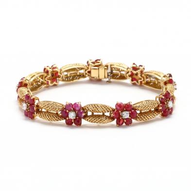 18kt-gold-ruby-and-diamond-bracelet