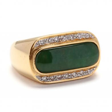 18kt-gold-jadeite-and-diamond-ring