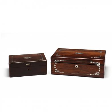 two-antique-inlaid-rosewood-lap-desks