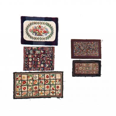 five-vintage-hooked-rugs