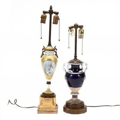 two-continental-porcelain-table-lamps
