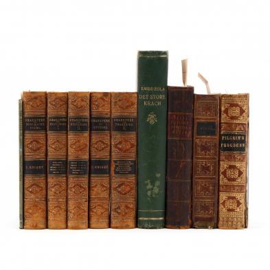 ten-vintage-and-antique-books-of-literature