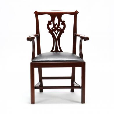 hekel-harris-chippendale-style-captain-s-chair