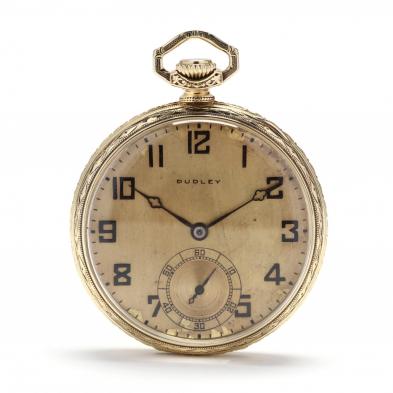 14-kt-gold-open-face-masonic-model-2-pocket-watch-dudley