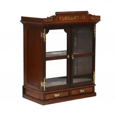p-lorillard-co-inlaid-victorian-counter-top-tobacco-display-cabinet