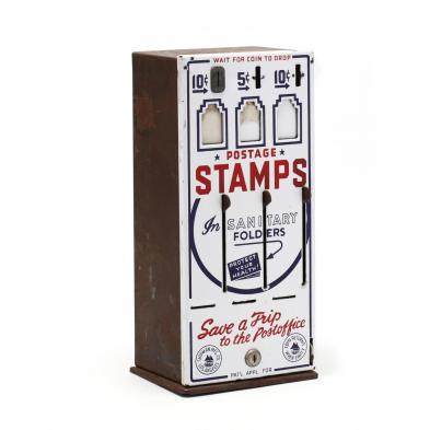 Vintage Postage Stamp Dispenser (Lot 1184 - Single-Owner Advertising &  Americana Auction, The Collection of Mary Wells, Greensboro, NCAug 23,  2019, 1:00pm)