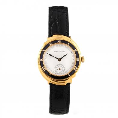 18kt-gold-and-enamel-limited-edition-spur-watch-hamilton